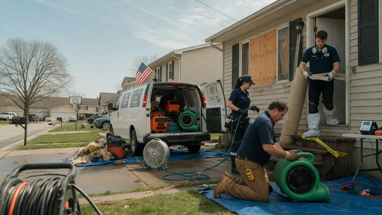 Water Damage Restoration in Hanlontown, IA near me
